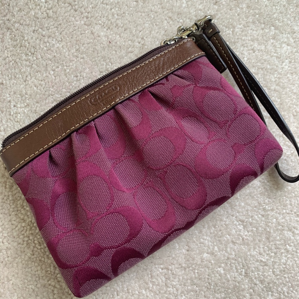 Coach Wristlet